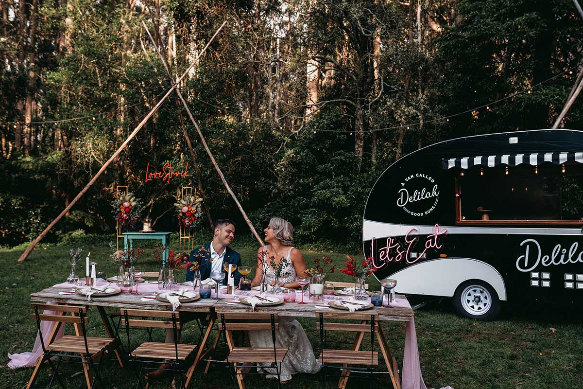 A Van Called Delilah, Wedding Food Truck